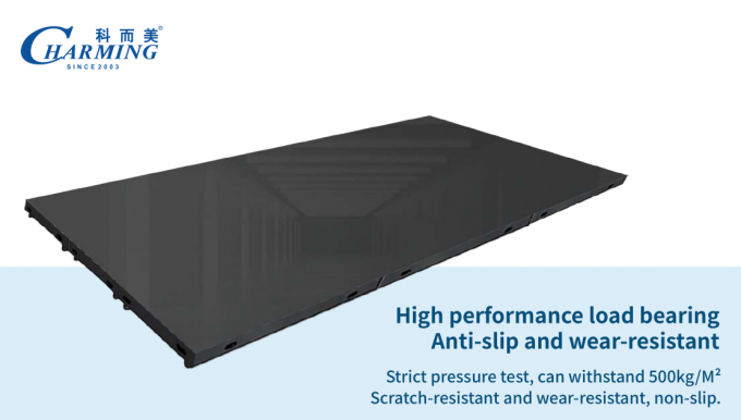 High Load-Bearing Waterproof Tempered Glass & Anti-Slip Surface LED Video ï¬oor tiles GOB IP65 4