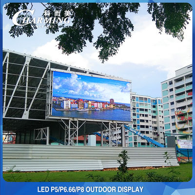 非常に魅力的な広告の屋外 LED のビデオ壁スクリーン 192x192