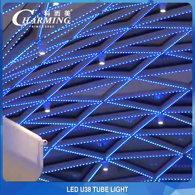 防水 U38 RGB 屋外用 LED チューブ ライト アルミニウム合金素材