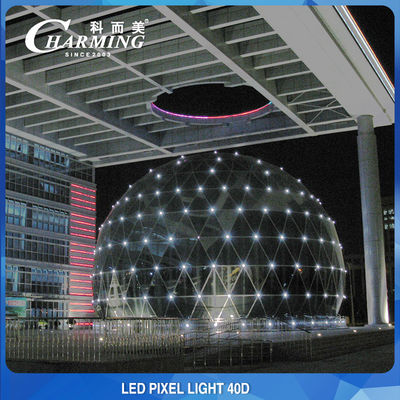 Multiscene LEDの建物の正面の照明ピクセル40mm SMD3535実用的