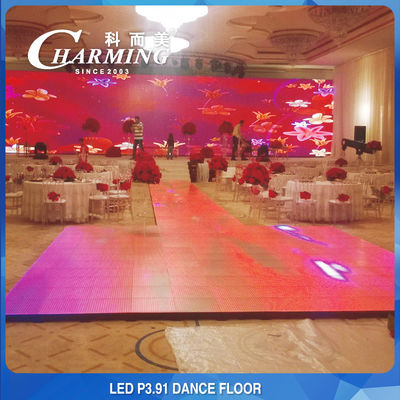 P3.91 LEDダンスフロア レンタル用ビデオフロア イベント 結婚式 展示