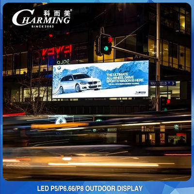 広告のために防水1200W P5 P8屋外LEDのビデオ壁