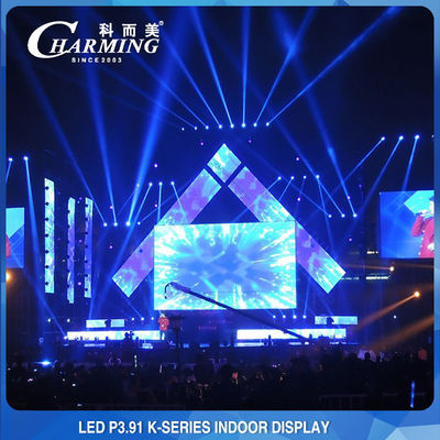 段階屋外LEDのビデオ ウォール・ディスプレイRGB P3.91 256x128の決断