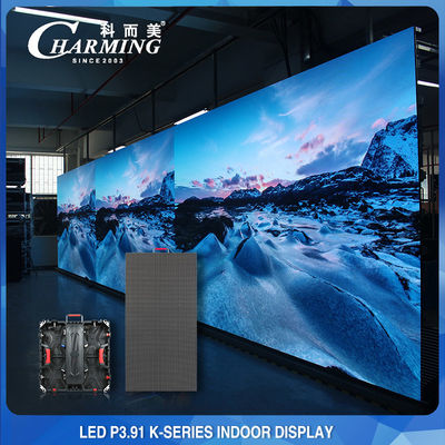 耐摩耗性 256x128 LEDの屋内ビデオ壁3840HZ P3.91の反衝突