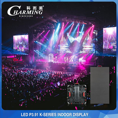 EMC P3.91 P4.81 LED ビデオ ウォール ディスプレイ レンタル 250x250mm 屋外