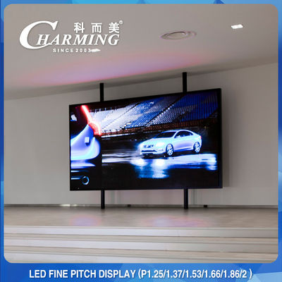 64*48CM ピクセルピース 1.86MM HD LEDビデオ壁 高リフレッシュ 3840Hz ミーティングルーム用
