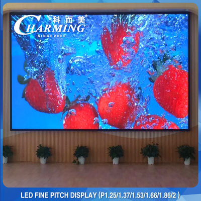 会議室のための耐久 IP42 罰金ピクセル ピッチ LED 表示画面