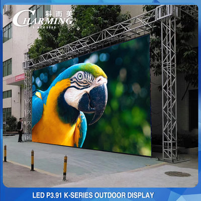 P3.91 4K のでき事のための耐摩耗性 LED スクリーン、耐衝撃性のビデオ ウォール ディスプレイの使用料