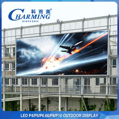 マグネシウムの防水屋外の導かれた表示、LEDのビデオ壁スクリーンを広告するP5 P8
