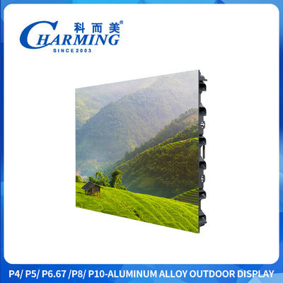 High Resolution Outdoor LED Video Wall Designed to Deliver Vibrant Colors and Crisp Images in Various Weather Conditions