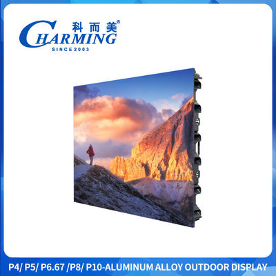 High Resolution Outdoor LED Video Wall Designed to Deliver Vibrant Colors and Crisp Images in Various Weather Conditions
