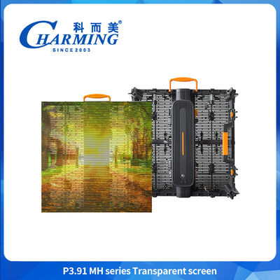 P3.91 MH 屋外 柔軟な広告 LED 透明フィルム スクリーン ガラス ビデオ 壁 透明 超薄型 LED フィルム ディスプレイ LED