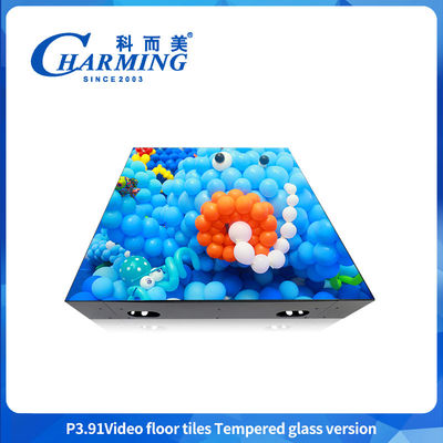 500X500MM P3.91 中国 LED ディスプレイ LED パネル 広告用 GOB マグネティック LED ダンスフロア パーティ&バー用