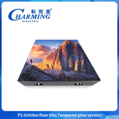 LEDスクリーン P3.91 熱化ガラス GOB プロセスパッケージング技術
