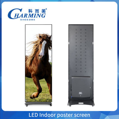 新しいデザイン P1.8 P2 P2.5 LEDビデオポスター 室内展示 LEDミラーポスター 広告ディスプレイ画面