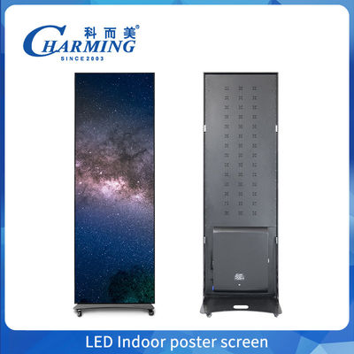 HD LED インダースフルカラーポスター LEDディスプレイ P1.86 P2 P2.5 P3 床立デジタルスクリーン ポスタースクリーン