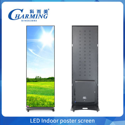フルカラーLED 640X1920mm P2 P1.86 P2.5 P3 フロア 立 LED ポスター Wifi Usb モバイル ミラー ポスター ディスプレイ パネル