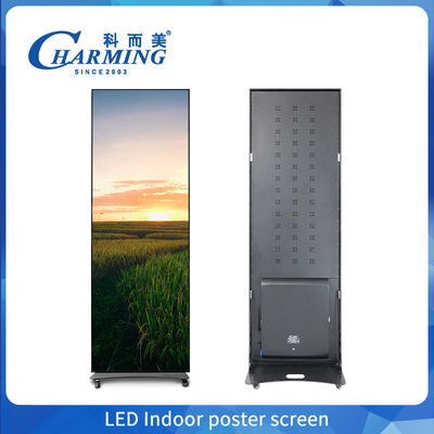 フルカラーLED 640X1920mm P2 P1.86 P2.5 P3 フロア 立 LED ポスター Wifi Usb モバイル ミラー ポスター ディスプレイ パネル