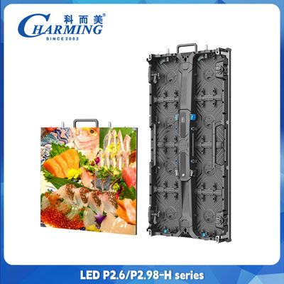 屋外LEDスクリーン壁P2.6 P3.91 P4.81 フルカラーレンタルLEDディスプレイ 500x500mm 500x1000mm