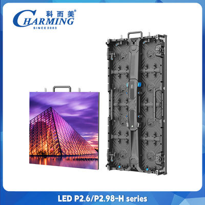 高解像度 インダース P2.6 P2.98 レンタル用 LED画面 4K広告画面