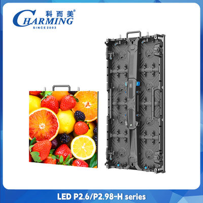 高解像度 インダース P2.6 P2.98 レンタル用 LED画面 4K広告画面