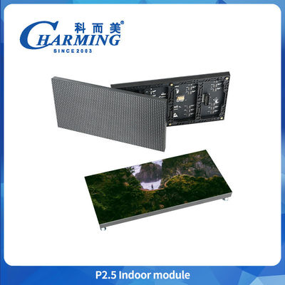 固定設置されたLEDディスプレイP2.5 室内固定LEDディスプレイ 320mmx160mm 色の壁面板