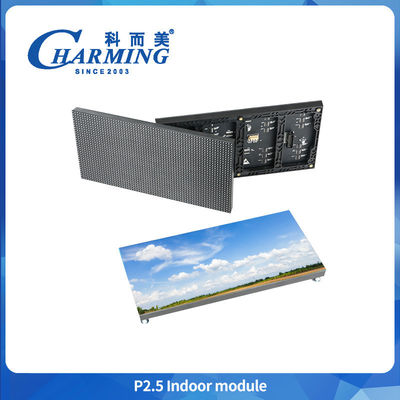 新しい発明 P2.5 ビデオ 320x160mm インダース LED ディスプレイ インダース LED 広告画面 パネル 高性能