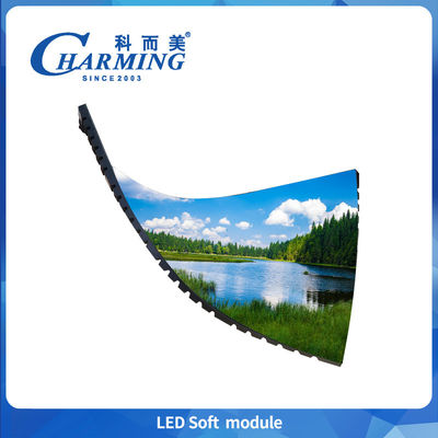 工場価格 P4 LEDソフトモジュール 室内ディスプレイ ビデオ 壁画面 体重 255g 256*128MM SMD2020 広告画面