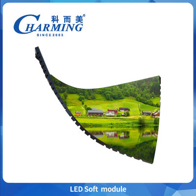 工場価格 P4 LEDソフトモジュール 室内ディスプレイ ビデオ 壁画面 体重 255g 256*128MM SMD2020 広告画面