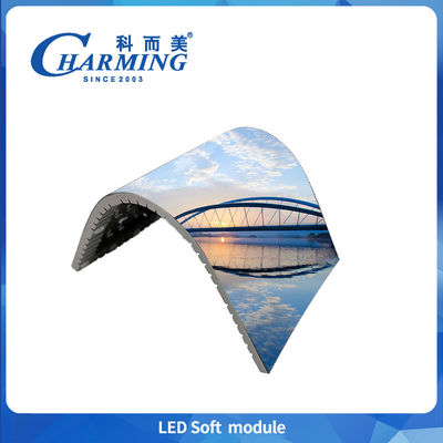 4k P2 P2.5 P3.076 室内 Led ソフト モジュール 400-800 高明るさ Rgb LED 柔軟性ディスプレイ