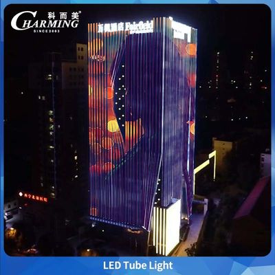魅力的な 24w 0.5/1m アミナルビデオ RGB LEDチューブライト 建物の玄関