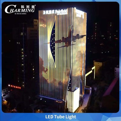 2025 ホットセール 製品 屋外LEDチューブLIGHT-U20 1000*20MM IP65 RDM 屋外建築のための外壁の装飾