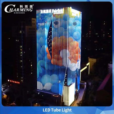 IP65 格付け 露天 SPI 500/1000MM LEDチューブ 透明で明るい照明の広告用 アンチUVPCカバー