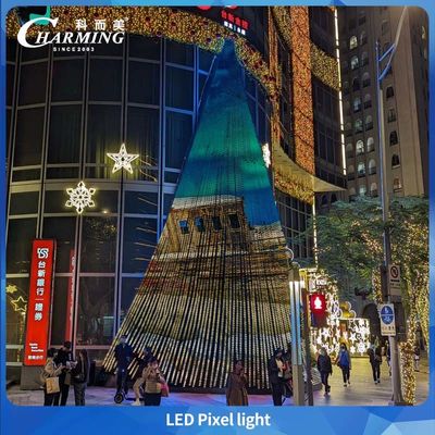 SMD3535 50C LEDピクセルライト IP66防水 SPI制御 屋外壁 ステージ 公園照明用