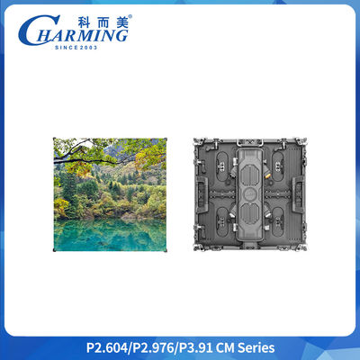 P3.91 屋外レンタ LEDディスプレイ IP65 7680Hz キャビネット 500*500mm SMD1921 フルカラー