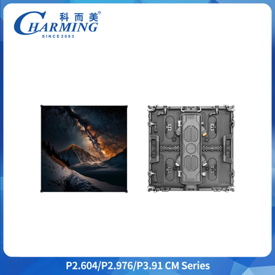 P3.91 屋外レンタ LED広告スクリーン IP65 7680Hz 500*500mm SMD1921