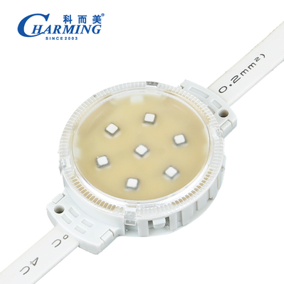 柔軟な設置 LED ピクセルドットライト - 50C RGB IP65 クリエイティブな照明プロジェクトのための防水