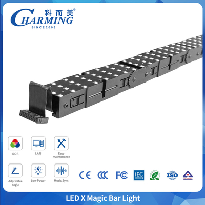140° 視角 PC 殻素材 RGB 長寿命 彩り輝くLED マジックバーライト