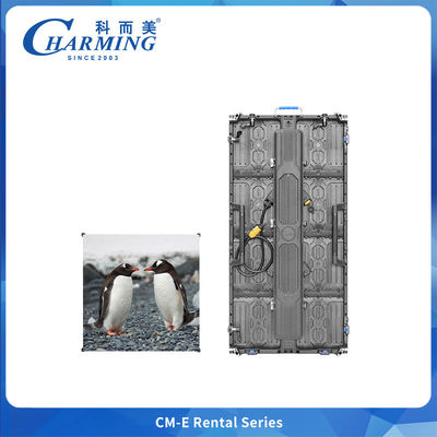 500x500mm/500x1000mm 6.4kg レンタルLEDディスプレイキャビネット 電源コード統合 コンサートステージイベント用