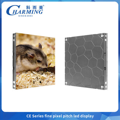 ニュース スタジオの背景壁 HD P1.53 屋内取り付け型没入型 LED パネル ディスプレイ