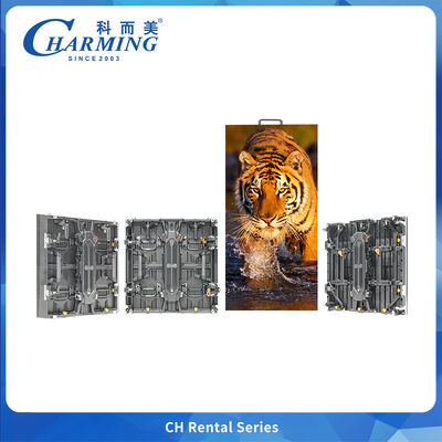 クリエイティブ形状屋外LEDディスプレイ P3.91 カーブフレキシブル直角キャビネット 7680Hz コンサートフェスティバル用