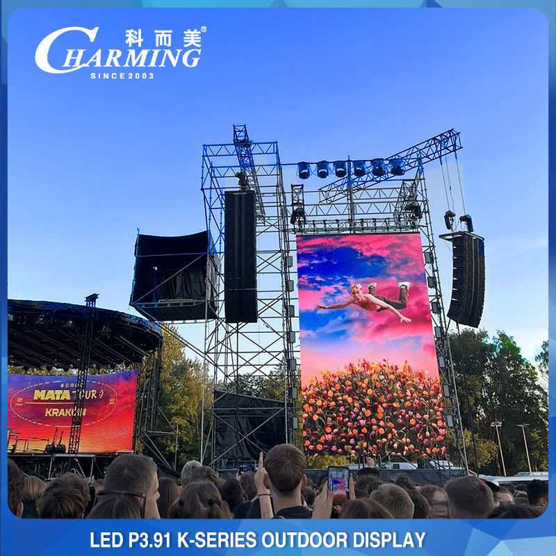 Livehouseの段階コンサートの使用料のためのスマートで軽いストリップP3.91 LED表示