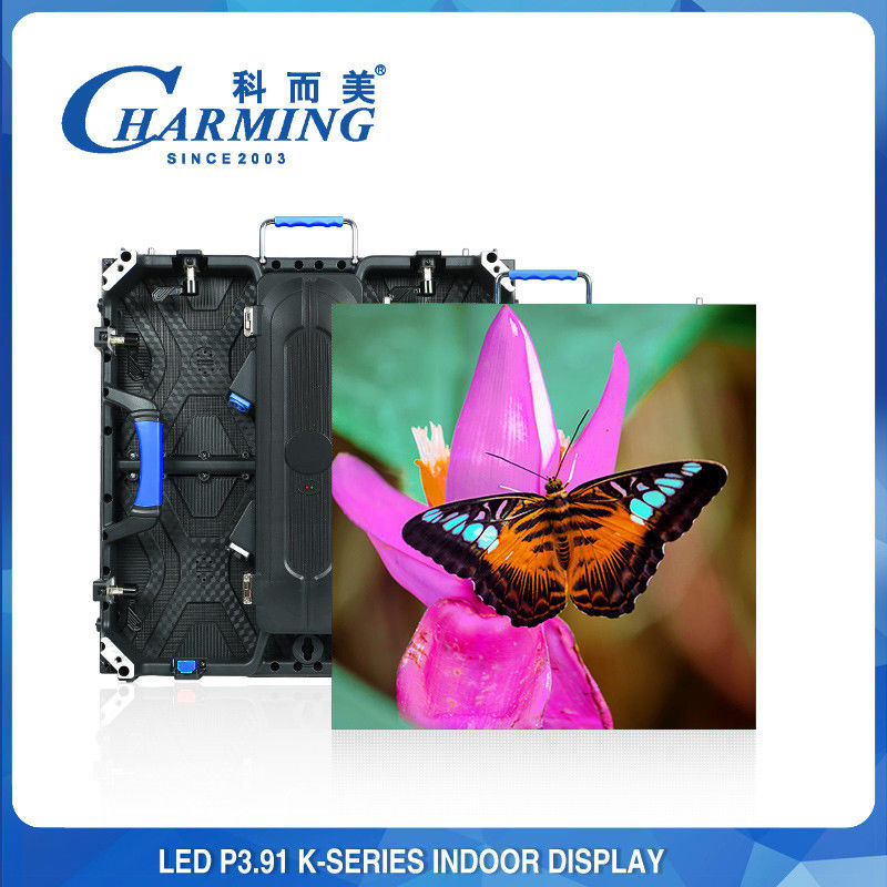 プロフェッショナルデザイン IP50 防水 P2.6 LED インダースクリーン 800CD/m2 亮度