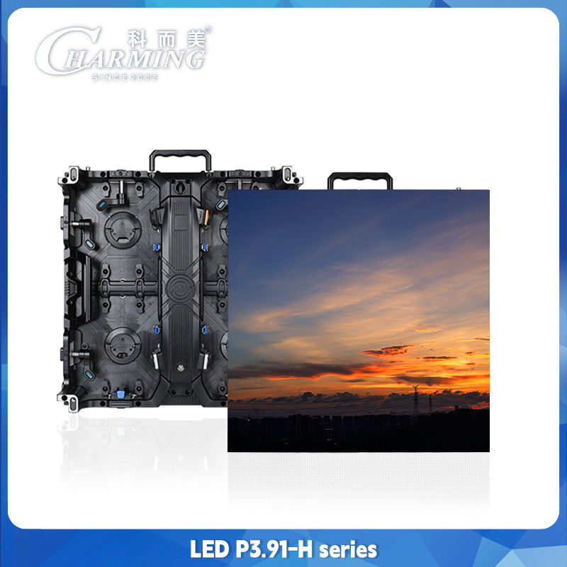 500×1000mm アウトドアLEDスクリーン レンタルディスプレイ 3.91mm 高リフレッシュ ステージイベント