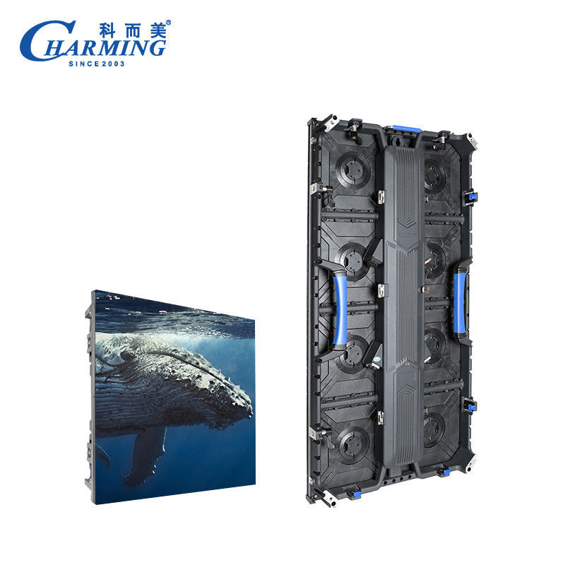 Outdoor SMD レンタル LED ディスプレイ 動物 空気 画像 ビデオ 500x500mm/500*1000mm レンタル キャビネット LED ディスプレイ ハンキングバー