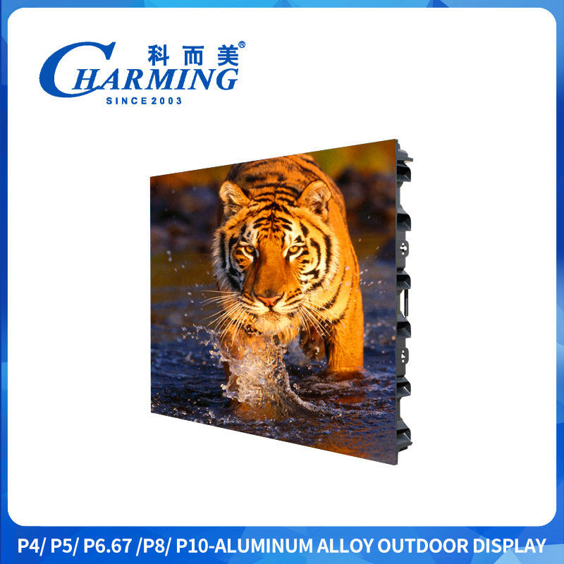 LEDスクリーン広告ボード P6 ストリート 960x960MM 搭載 LEDスクリーン P4 ビデオアウトドアディスプレイ