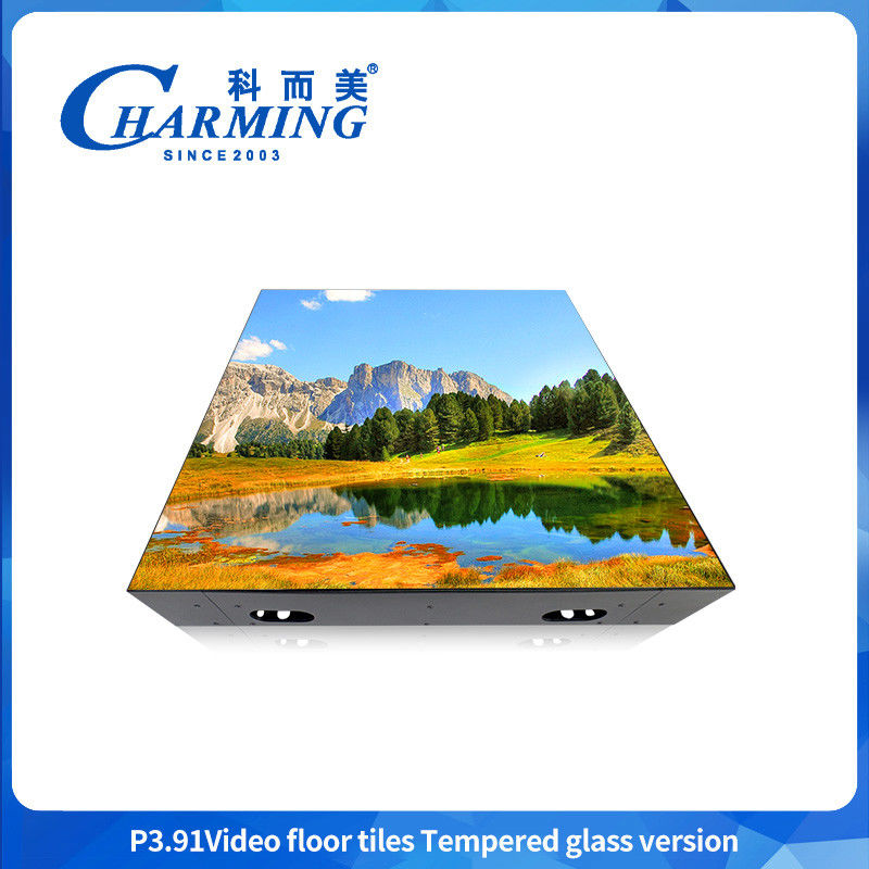 500X500MM P3.91 中国 LED ディスプレイ LED パネル 広告用 GOB マグネティック LED ダンスフロア パーティ&バー用