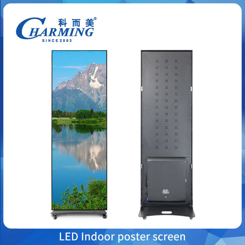フルカラーLED 640X1920mm P2 P1.86 P2.5 P3 フロア 立 LED ポスター Wifi Usb モバイル ミラー ポスター ディスプレイ パネル