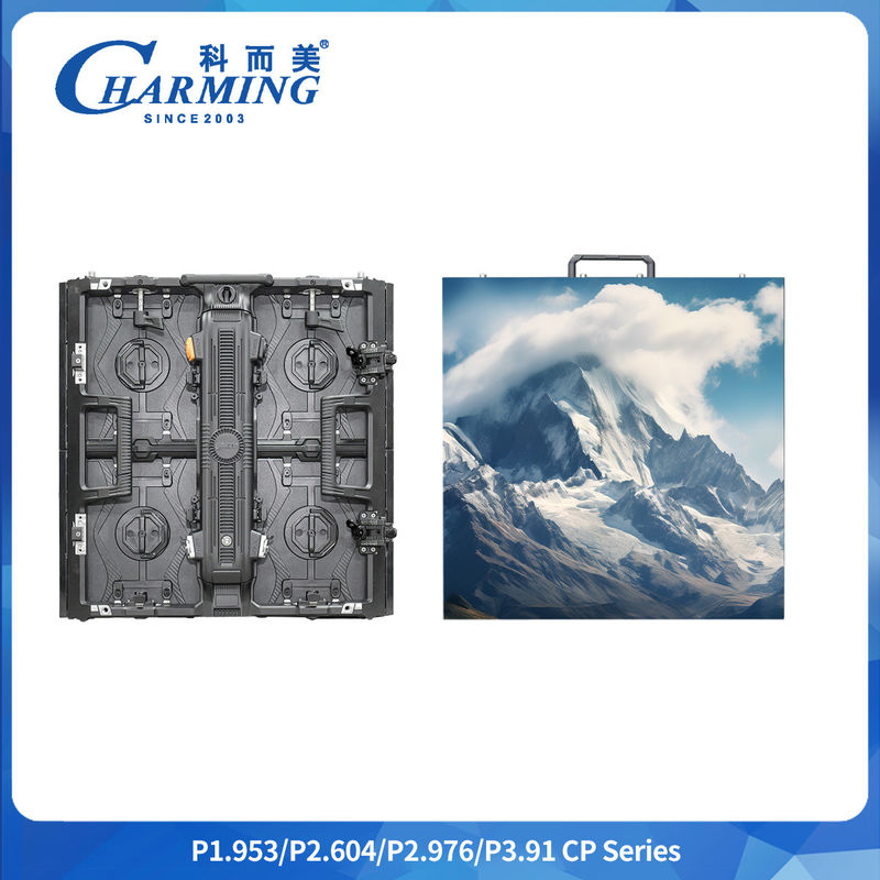 レンタル LED ディスプレイ 軽量で超薄なパネル U 形モジュール式設計と柔軟なスプライシング