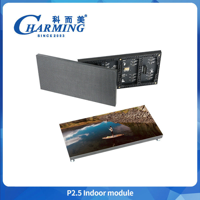 800CD/m2 魅力的なHD P2.5 室内のLEDモジュール 大型フルカラー 16ビット P2 P3 P4 P5室内ビデオ広告ボード